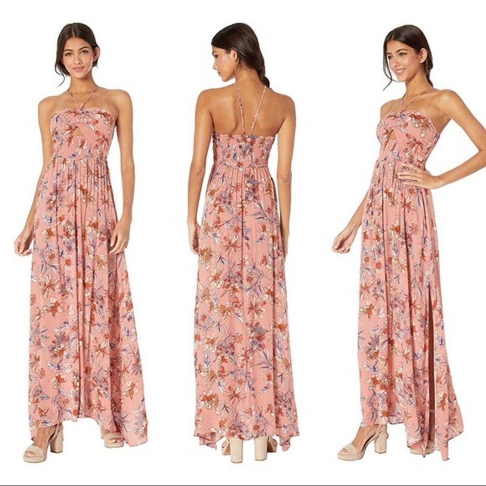 Free people one step ahead maxi dress